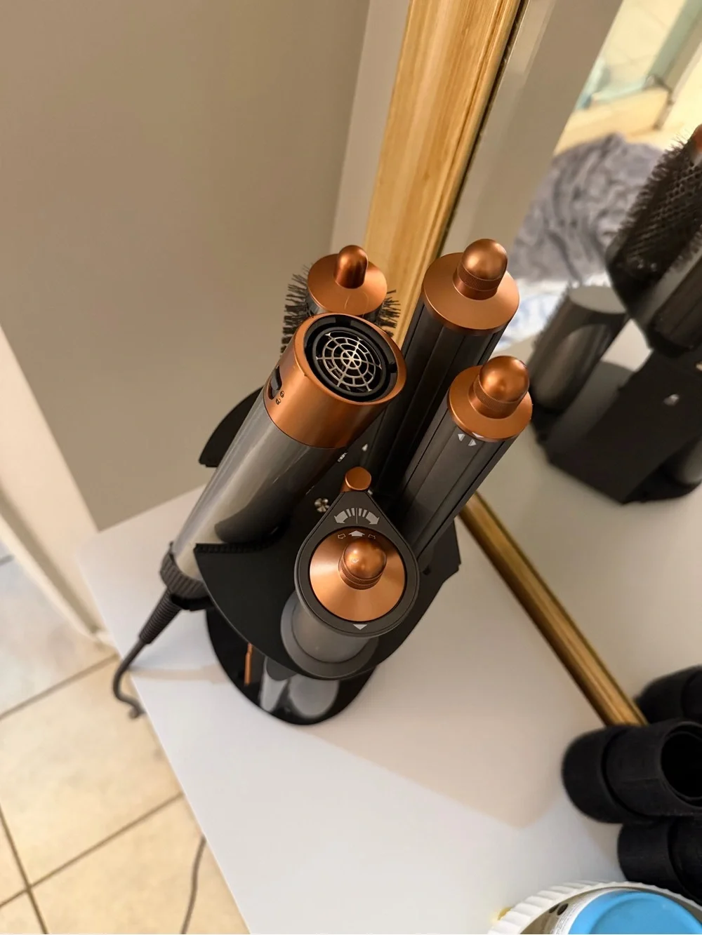 Dyson Men Grooming Multi-Styler in Gunmetal and Copper Accents